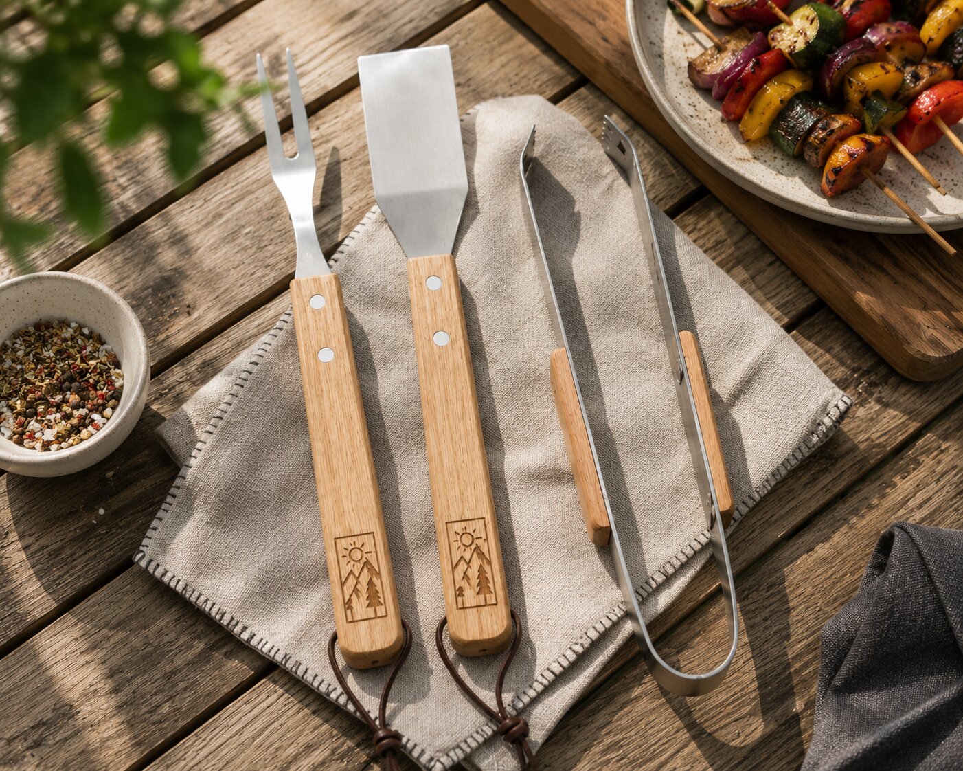 set barbecue personnalisable